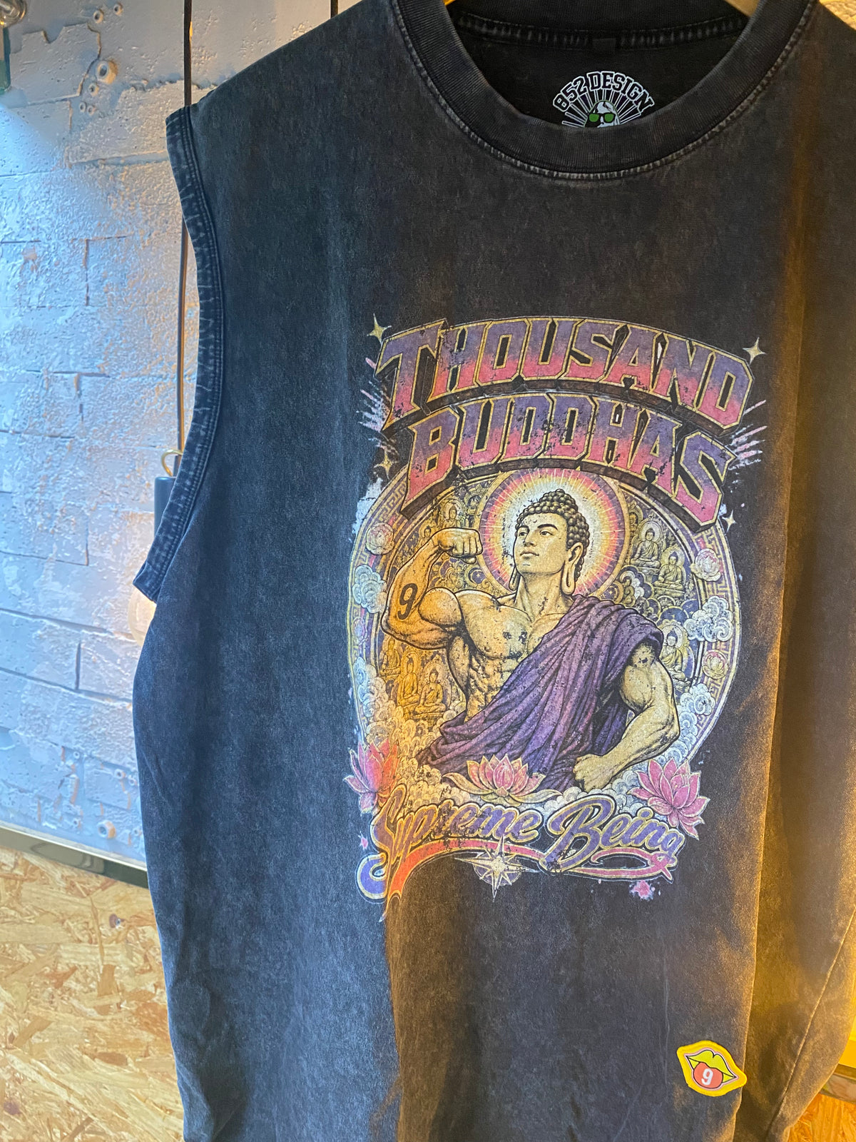 FLASH SALE $149 King of Kings Washed Vest (Printed in HK)