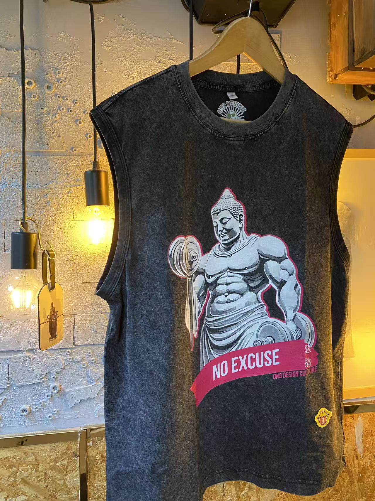 240G洗水背心(Pure and at ease, lifting iron with peace 2 )