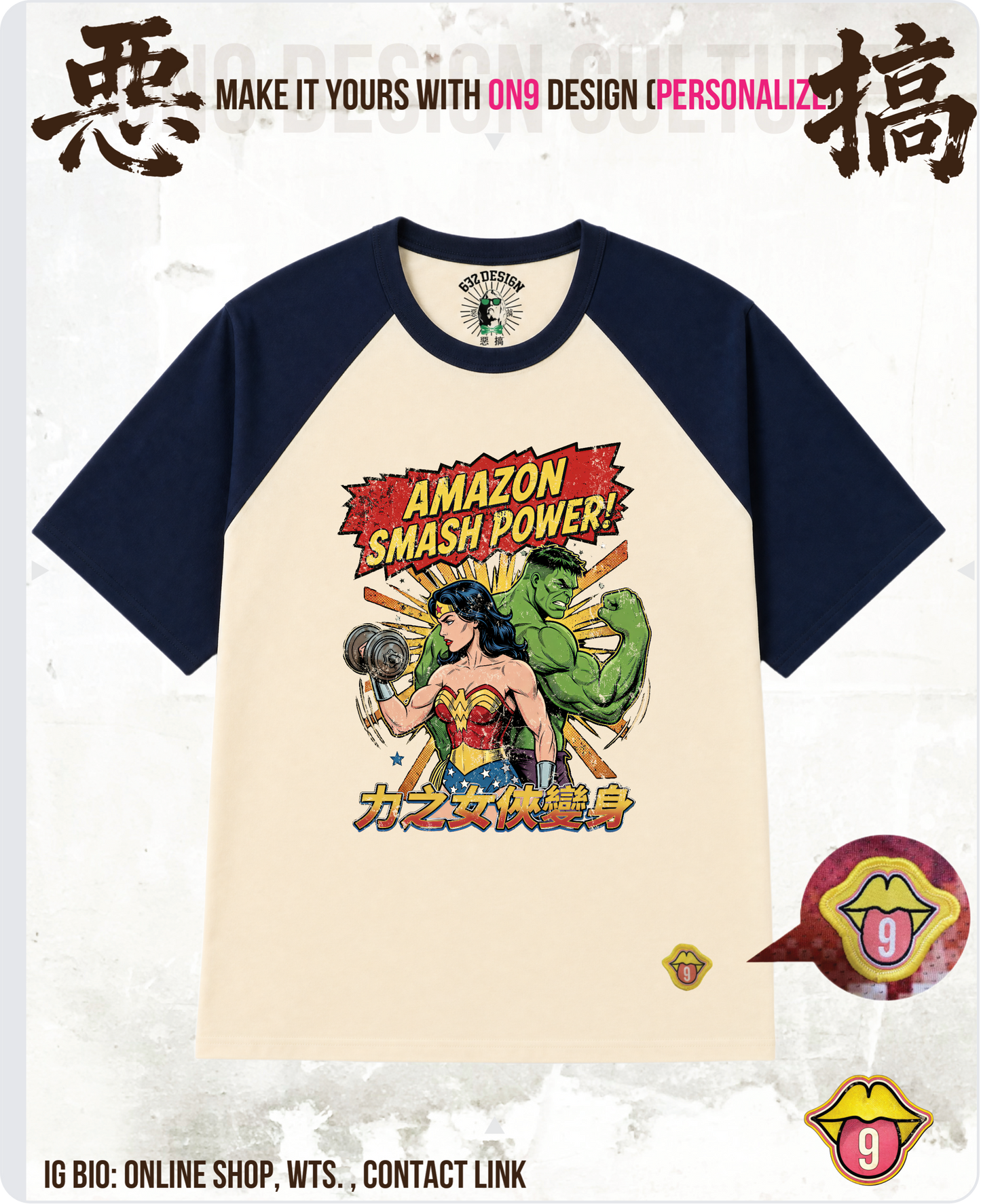 200G Unisex baseball T(Moon Prism Power)(S-5XL)