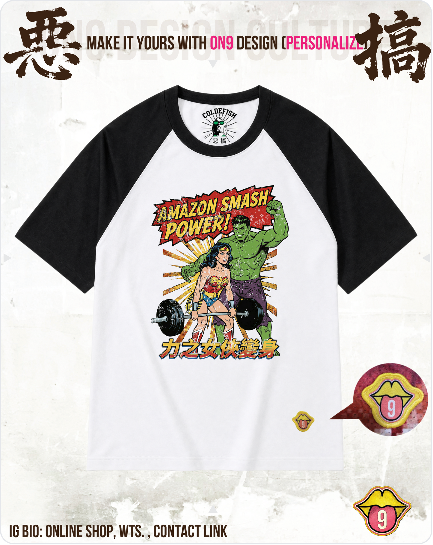 200G Unisex baseball T(Moon Prism Power)(S-5XL)