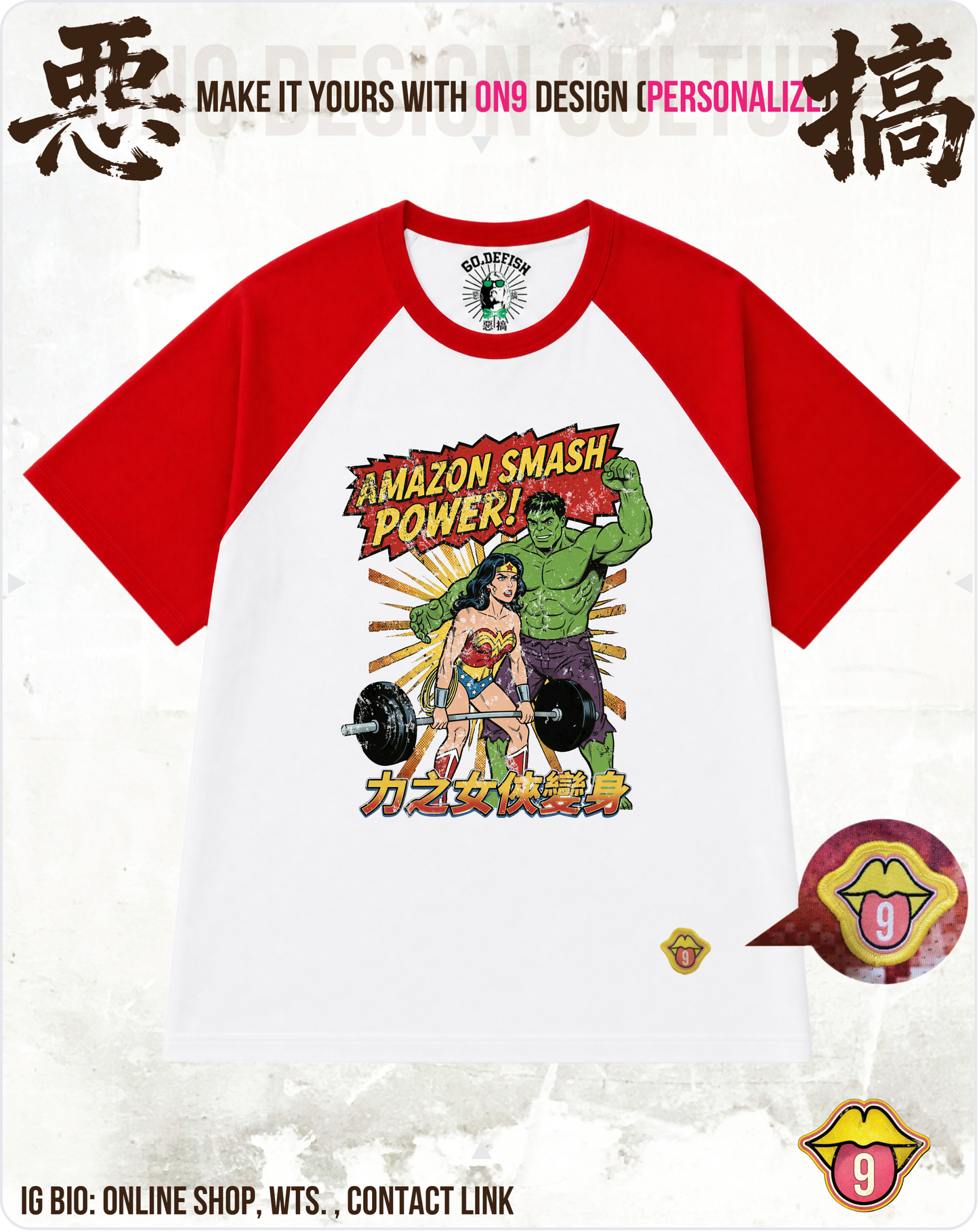 200G Unisex baseball T(Moon Prism Power)(S-5XL)