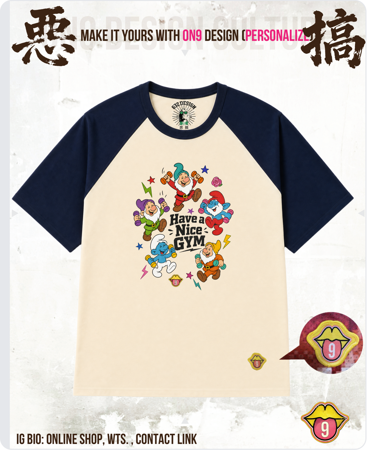 200G Unisex baseball T(S-5XL) & Solid Unisex T(S-4XL)(HK Power Girl Transform)