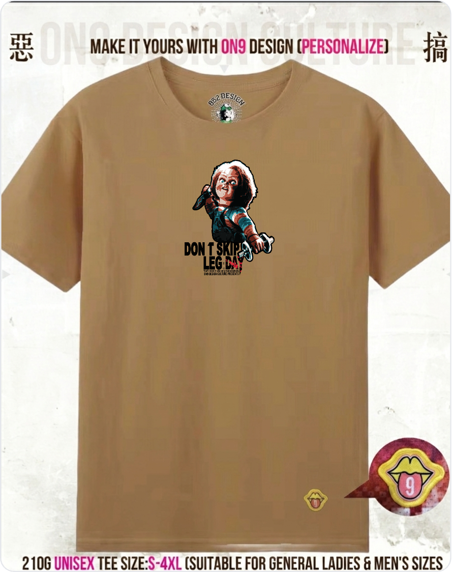 210G UNISEX T & 230G純色背心(娃鬼回魂Child's Play系列)