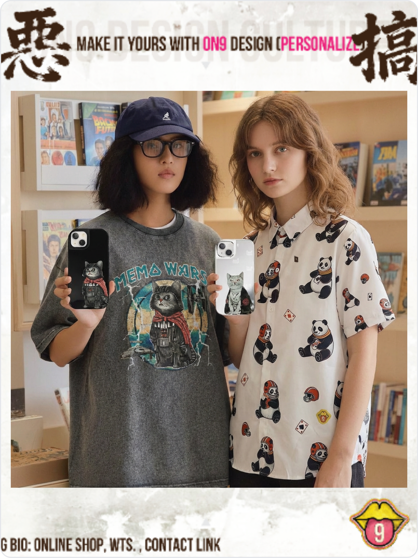 FULL Print Shirt(反差萌 Panda )