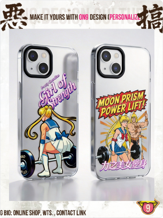 IPHONECASE13-17(Muscle Moon 力之美女變身)