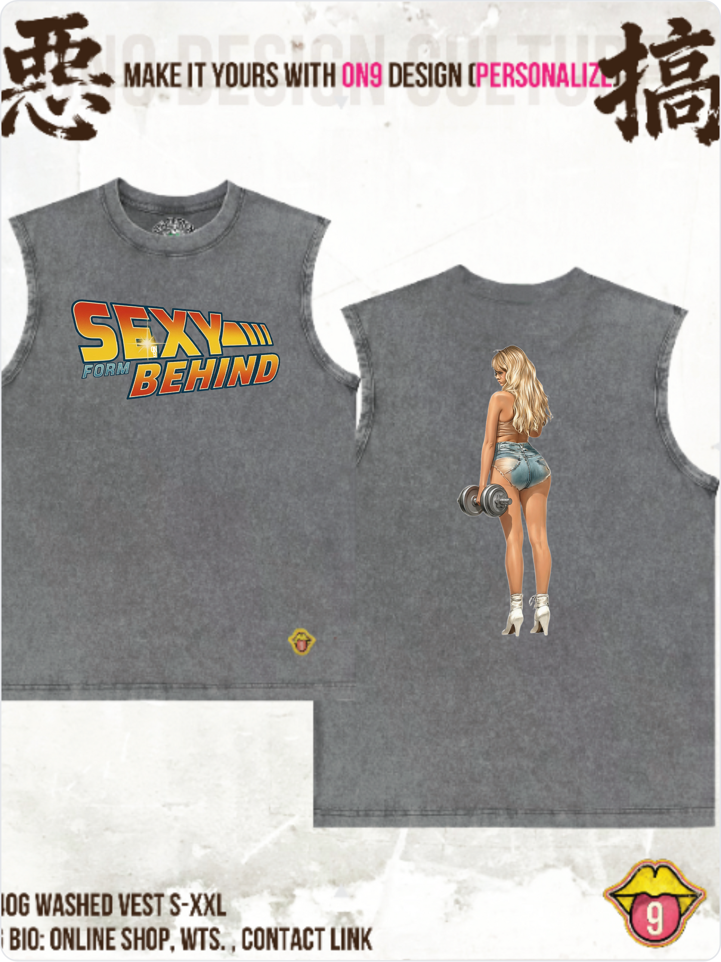 280G HEAVY WEIGHT DTG print T(Parody Retro Film GYM2)