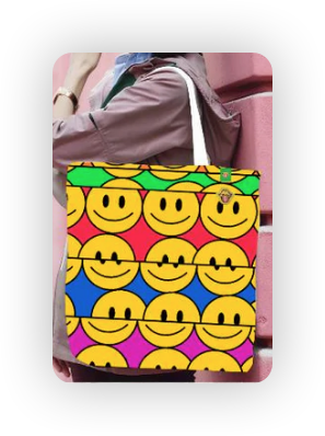 秒選惡搞圖案& DIY Canvas Bag