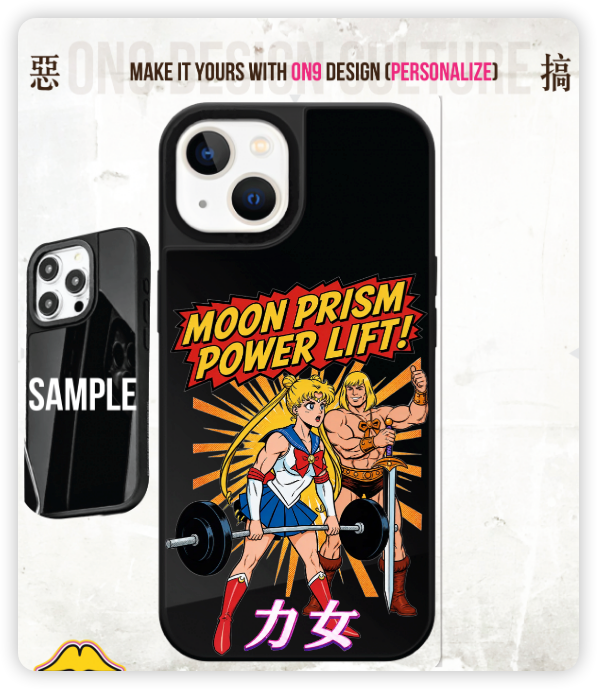 IPHONECASE13-17(Muscle Moon 力之美女變身)