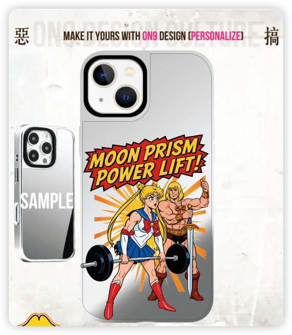 IPHONECASE13-17(Muscle Moon 力之美女變身)