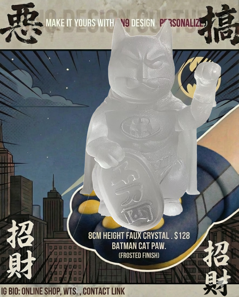 POPART TOYS : Maneki-Batman (80's SuperHero movie)