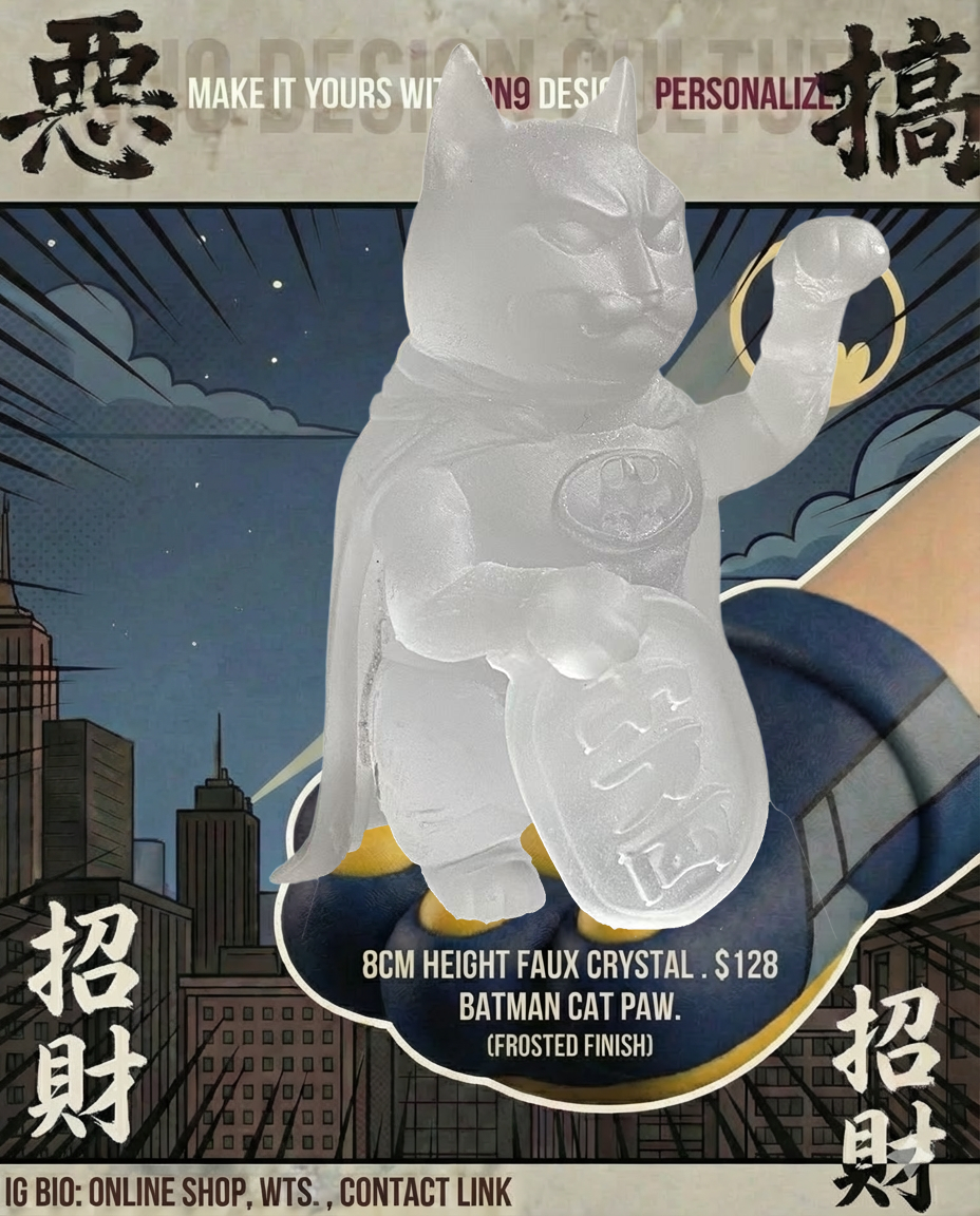 POPART TOYS : Maneki-Batman (80's SuperHero movie)