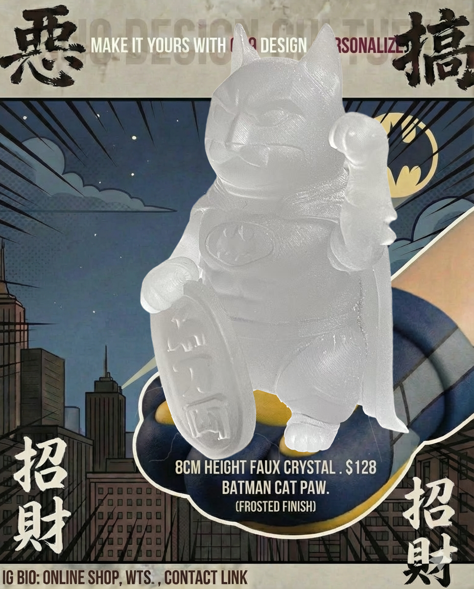 POPART TOYS : Maneki-Batman (80's SuperHero movie)