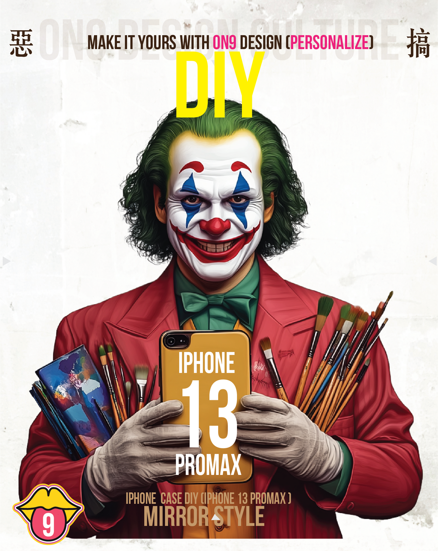 秒選惡搞圖案& DIY(IPHONE13 Promax Mirror 鏡面)