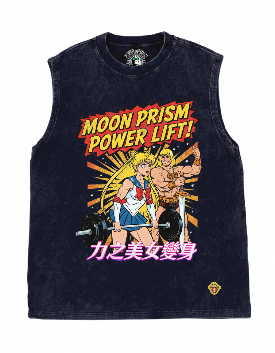 Washed 230g Vest,T& Long Sleeve (Heman x 力之美女變身)