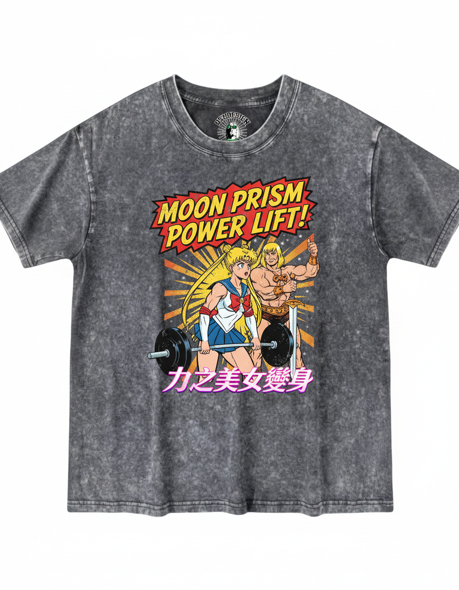 Washed 230g Vest,T& Long Sleeve (Heman x 力之美女變身)