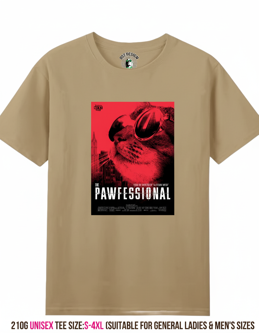 210G Unisex T(Meow-vie Universe)