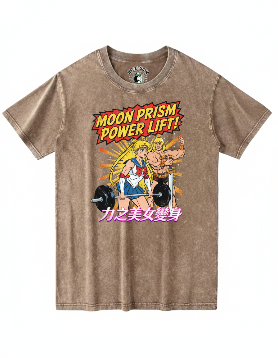 Washed 230g Vest,T& Long Sleeve (Heman x 力之美女變身)