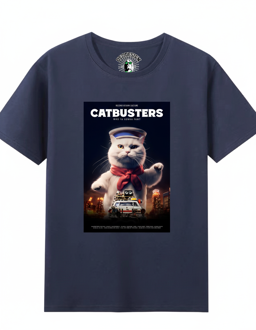 210G Unisex T(Meow-vie Universe)