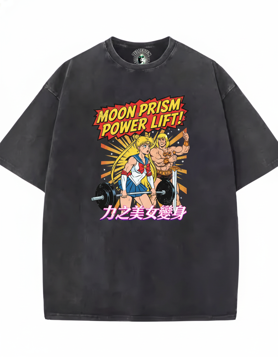 Washed 230g Vest,T& Long Sleeve (Heman x 力之美女變身)