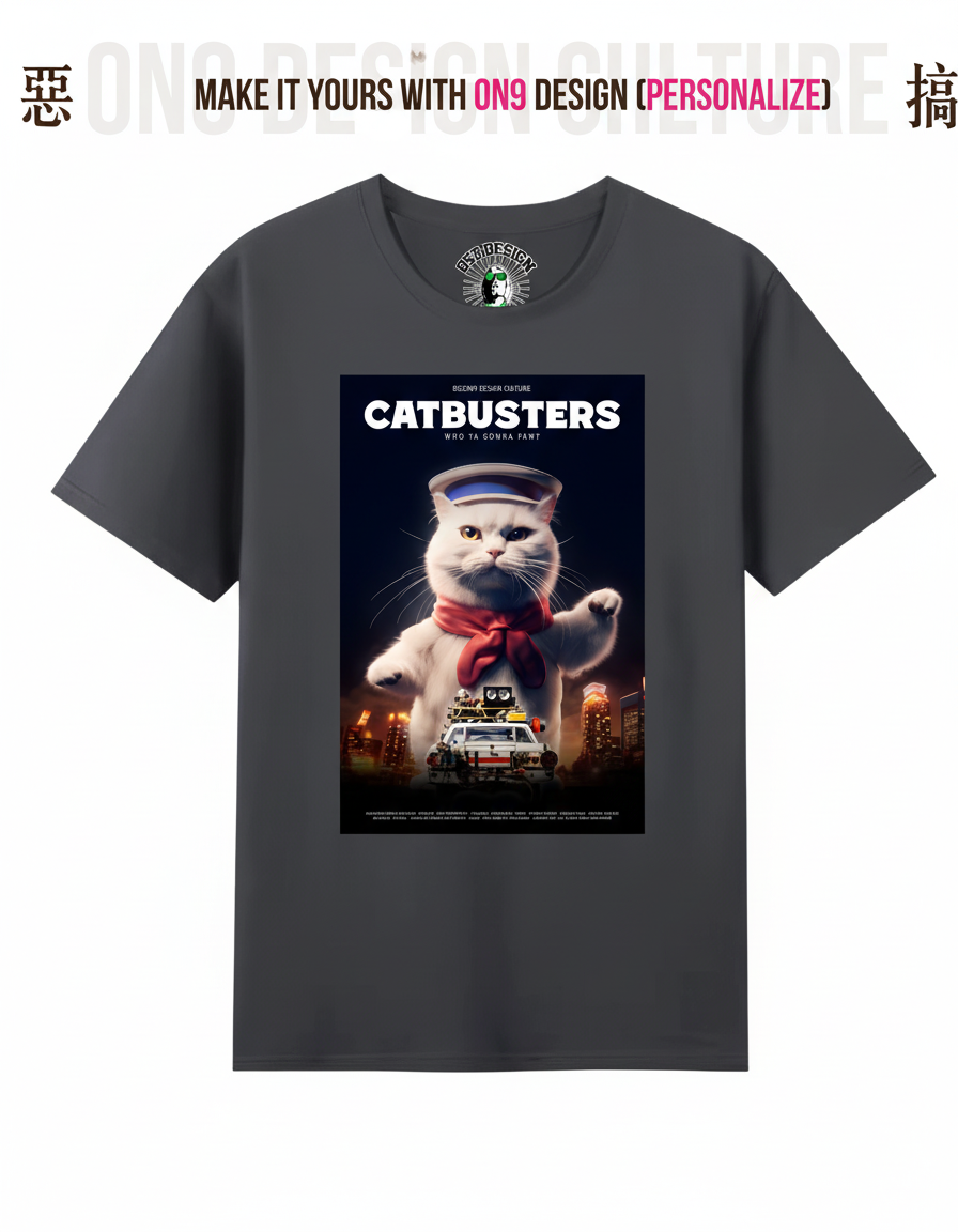 210G Unisex T(Meow-vie Universe)