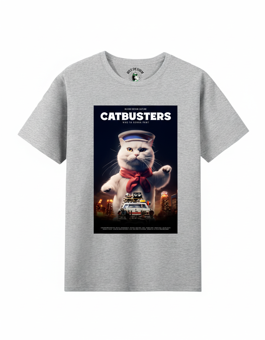 210G Unisex T(Meow-vie Universe)