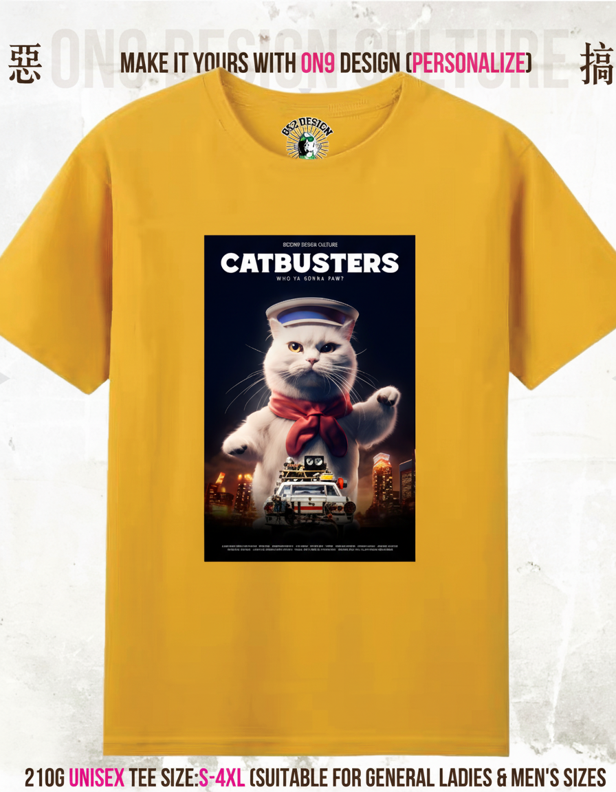 210G Unisex T(Meow-vie Universe)