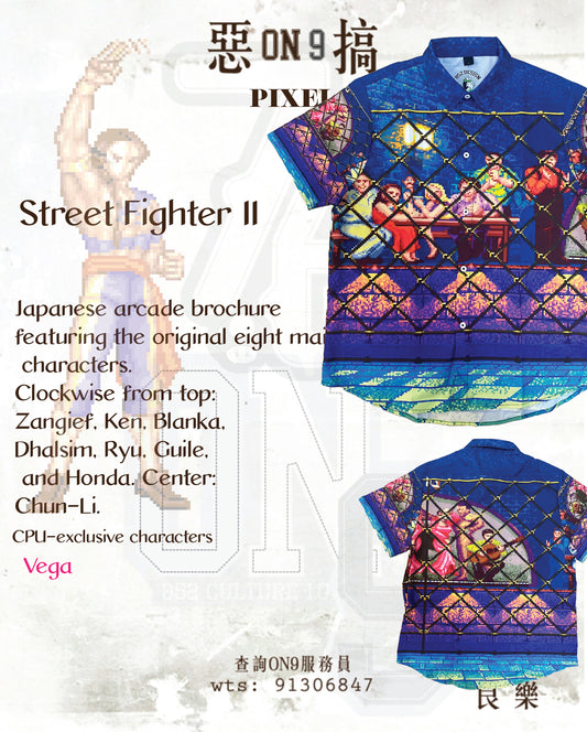 All-Over Print Men's Shirt(街霸VOL.10)