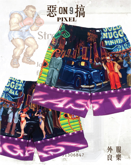 Multifunctional  full printing pants(街霸VOL.7)