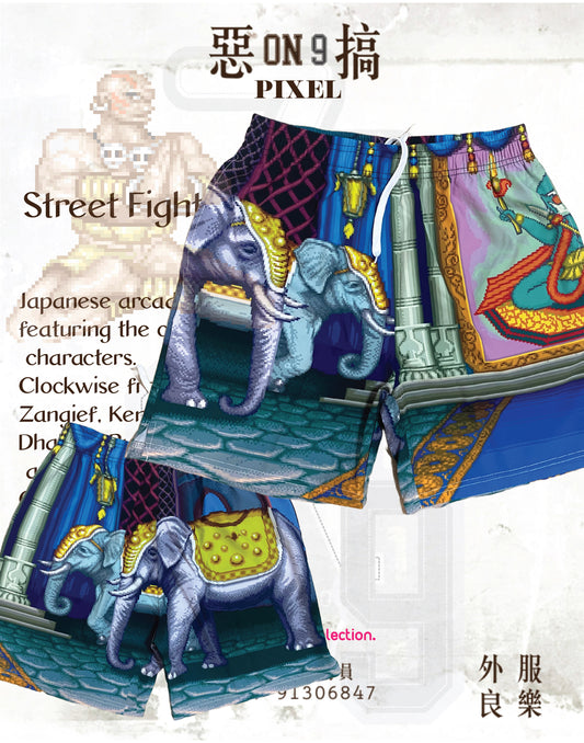 Multifunctional  full printing pants(街霸VOL.8)